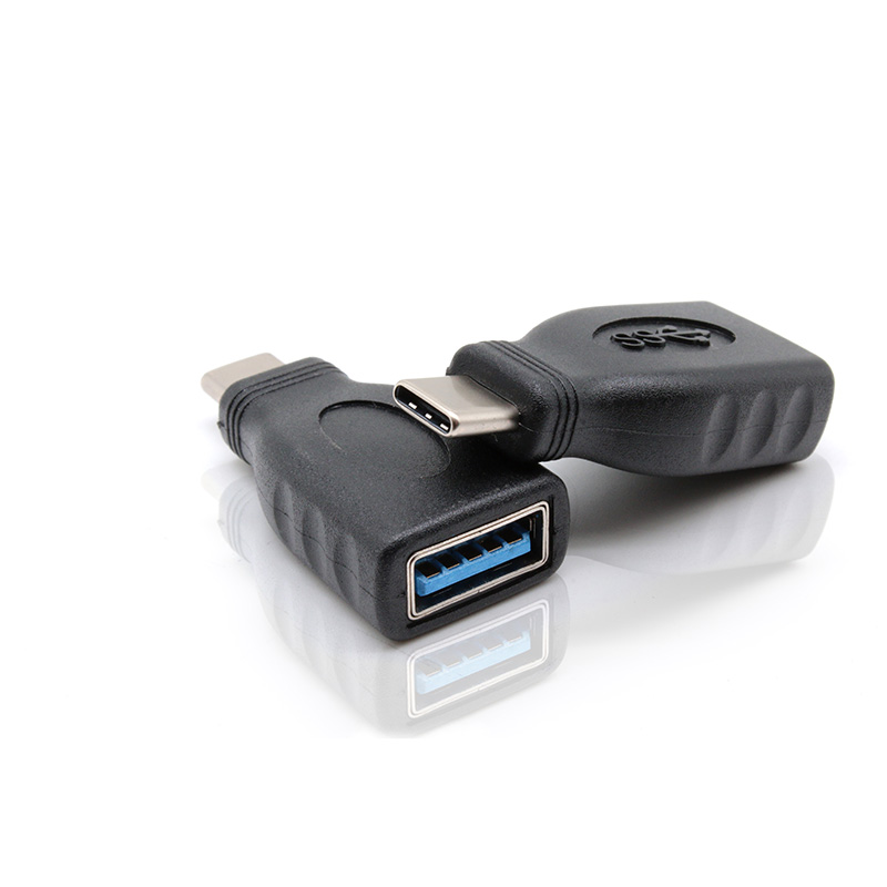 TYPE-C公转USB3.0母注塑直边